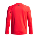 Boys' Under Armour Youth Tech Hybrid Print Longsleeve - 714 RED