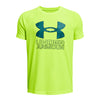 Boys' Under Armour Youth Tech Hybrid Print Tee - 733 HVIZ