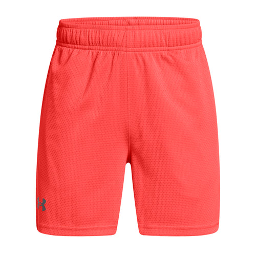 Boys' Under Armour Youth Tech Mesh Shorts - 847 FIRE