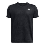 Boys' Under Armour Youth Tech Vent Jacquard T-Shirt - 001 - BLACK