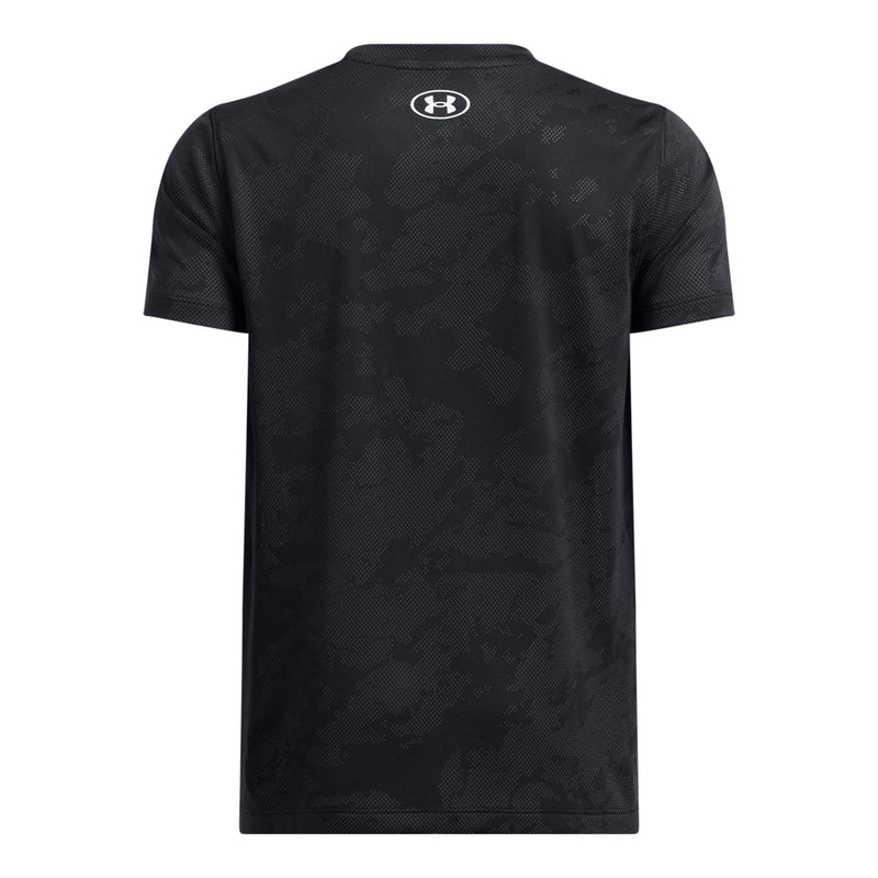 Boys' Under Armour Youth Tech Vent Jacquard T-Shirt - 001 - BLACK