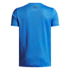 Boys' Under Armour Youth Tech Vent Jacquard T-Shirt - 402 - BLUE ATLANTIS/HIGH VIS YELLOW