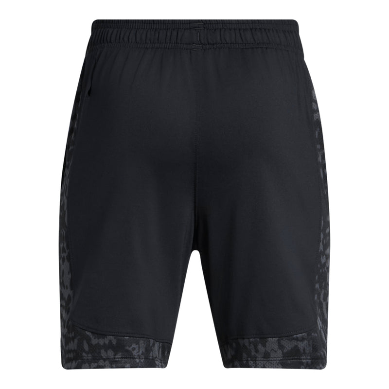 Boys' Under Armour Youth Tech Vent Printed Block Short - 001 - BLACK
