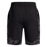 Boys' Under Armour Youth Tech Vent Printed Block Short - 003 - BLACK