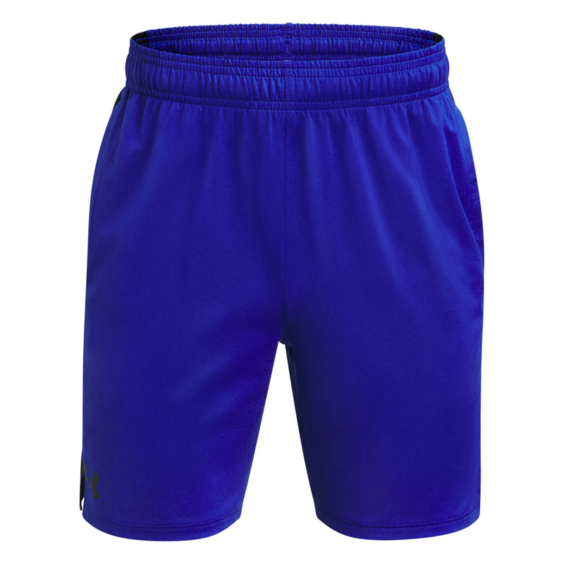 Boys' Under Armour Youth Tech Vent Printed Block Short - 400 - ROYAL