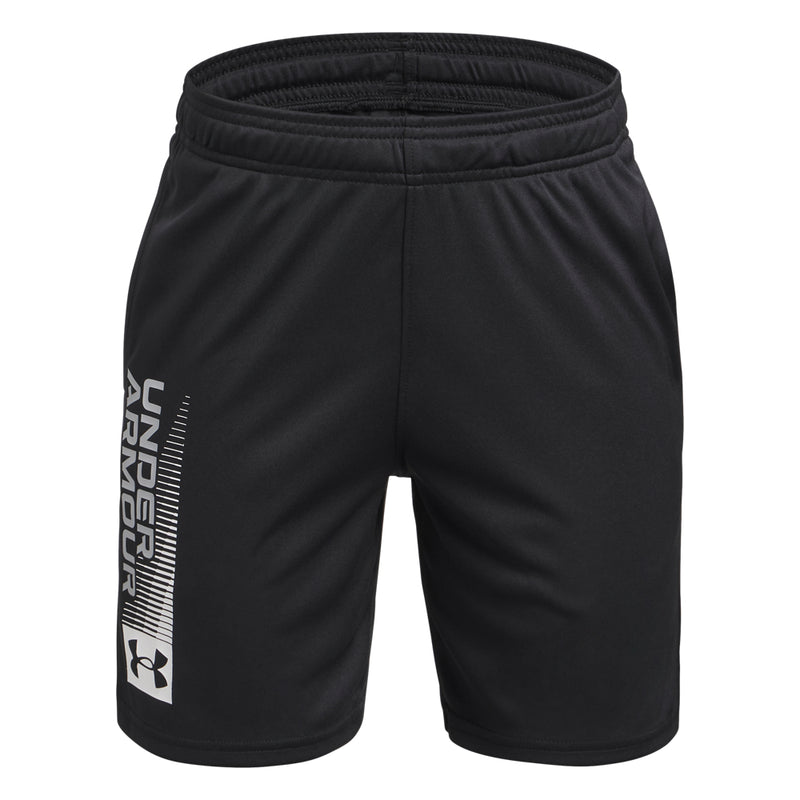 Boys' Under Armour Youth Tech Wordmark Short - 003 - BLACK