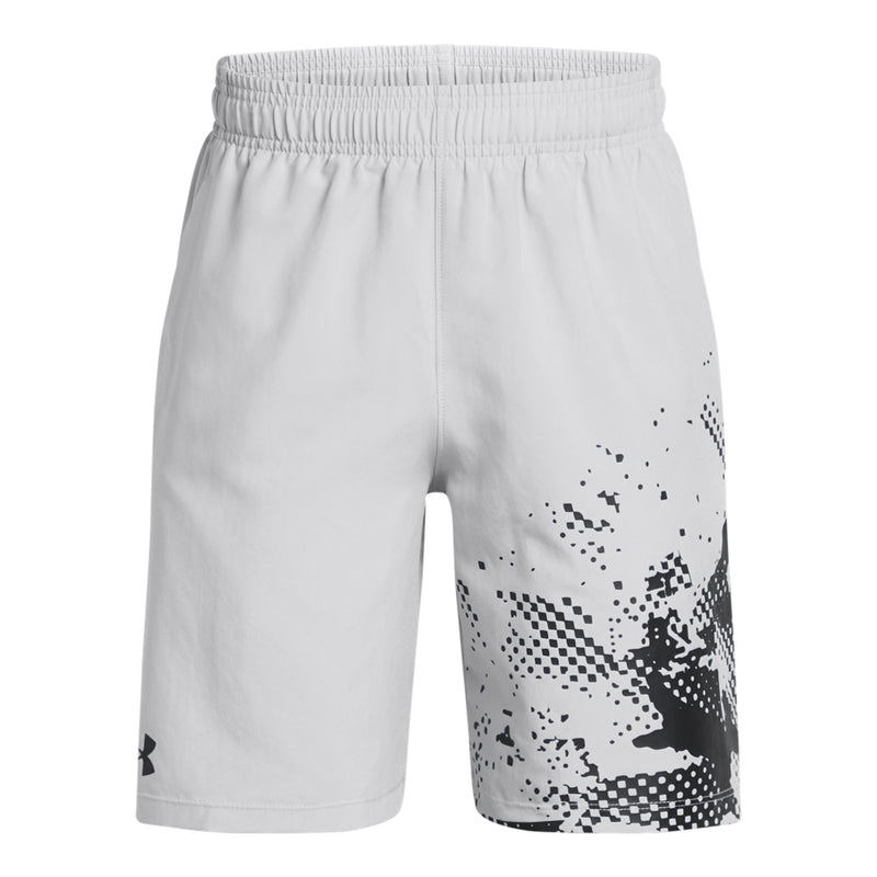 Boys' Under Armour Youth Tech Woven Graphic Short - 011 - GREY