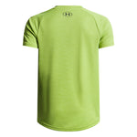 Boys' Under Armour Youth Textured Tech T-Shirt - 326 - VIBE GREEN