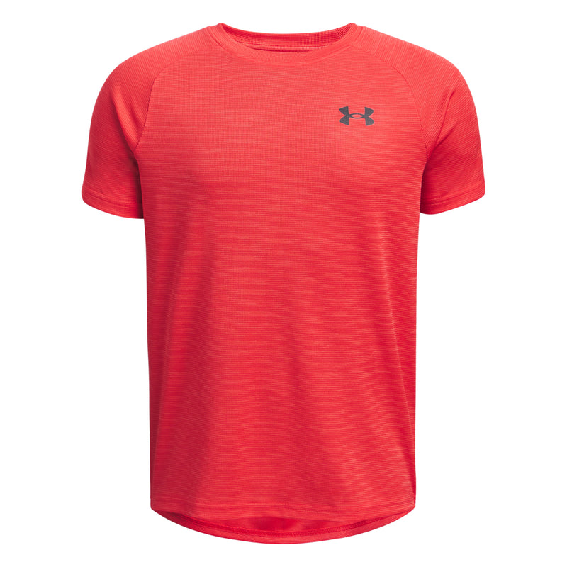 Boys' Under Armour Youth Textured Tech T-Shirt - 600