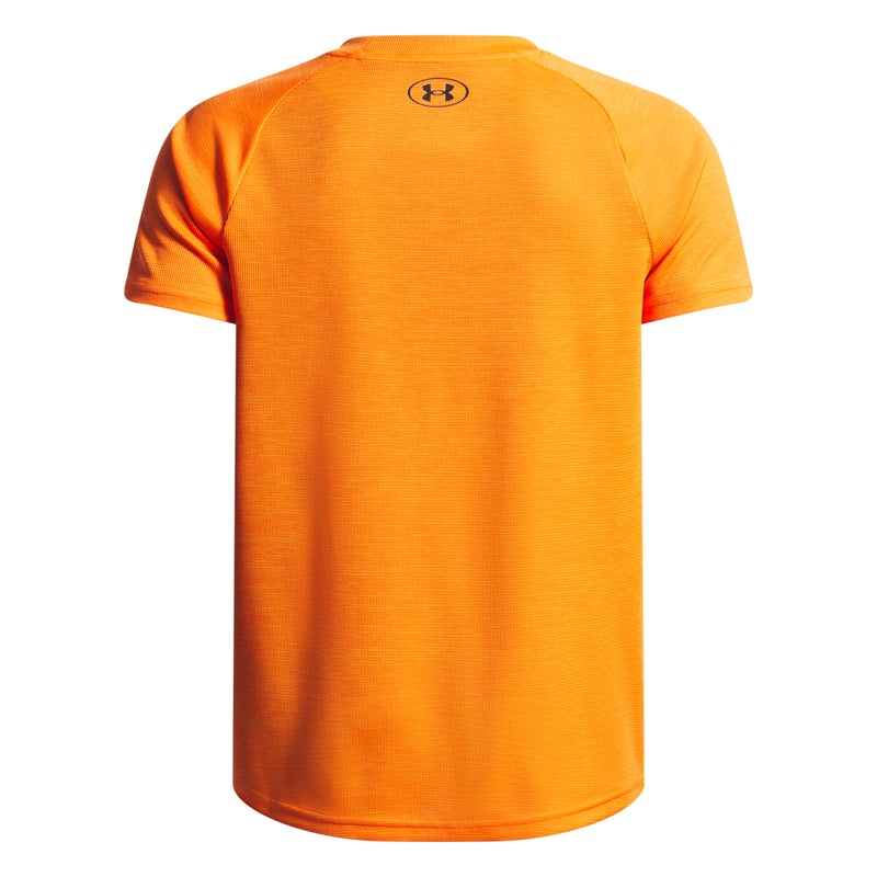 Boys' Under Armour Youth Textured Tech T-Shirt - 793 ORNG