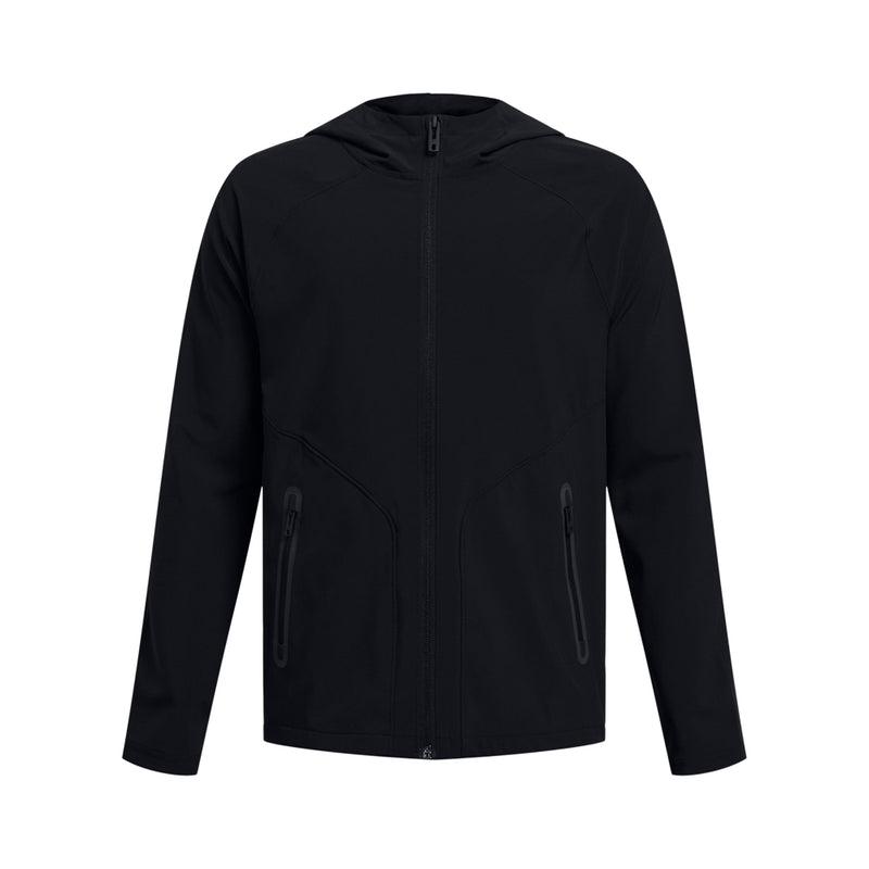 Boys' Under Armour Youth Unstoppable Full-Zip - 001 - BLACK