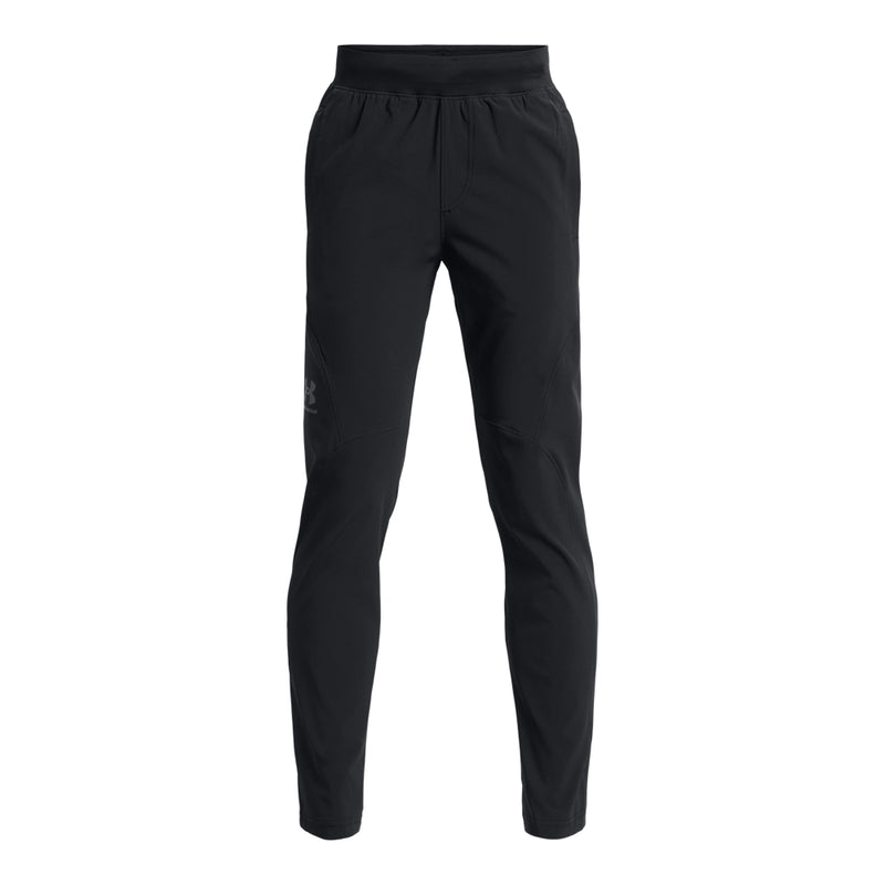 Boys' Under Armour Youth Unstoppable Tapered Pant - 001 - BLACK
