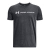 Boys' Under Armour Youth Wordmark Short Sleeve - 001 - BLACK