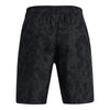 Boys' Under Armour Youth Woven Printed Short - 003 - BLACK