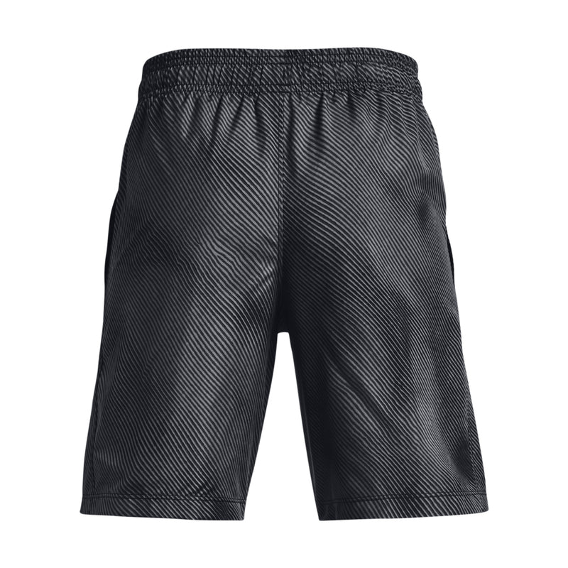 Boys' Under Armour Youth Woven Printed Short - 012 - GREY