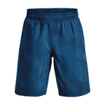 Boys' Under Armour Youth Woven Printed Short - 426 BLUE