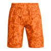 Boys' Under Armour Youth Woven Printed Short - 810 ORNG