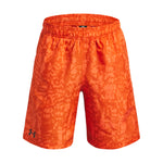 Boys' Under Armour Youth Woven Printed Short - 847 FIRE