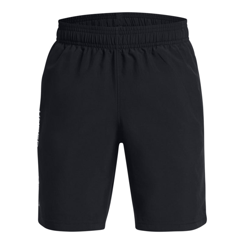 Boys' Under Armour Youth Woven Wordmark Short - 001 - BLACK