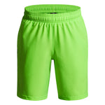 Boys' Under Armour Youth Woven Wordmark Short - 389 - HYPER GREEN