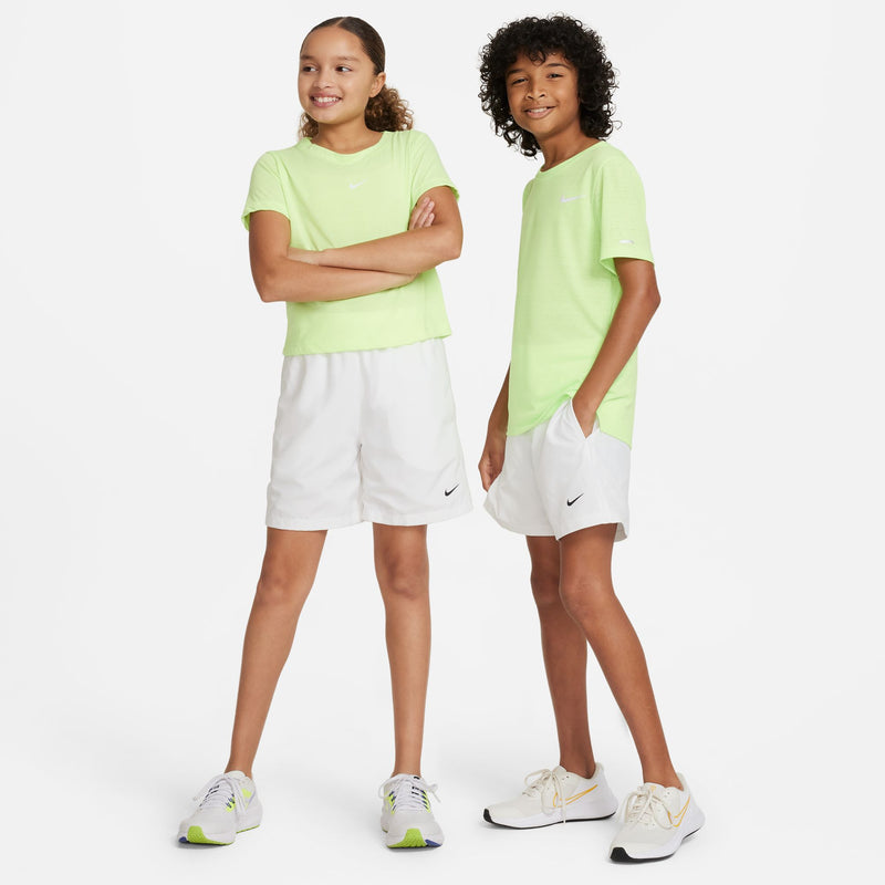 Boys'/Girls' Youth Nike Dri-FIT Multi+ Short - 100 - WHITE