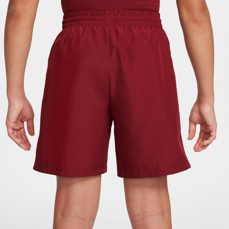 Boys'/Girls' Youth Nike Dri-FIT Multi+ Short - 677 - TEAM RED