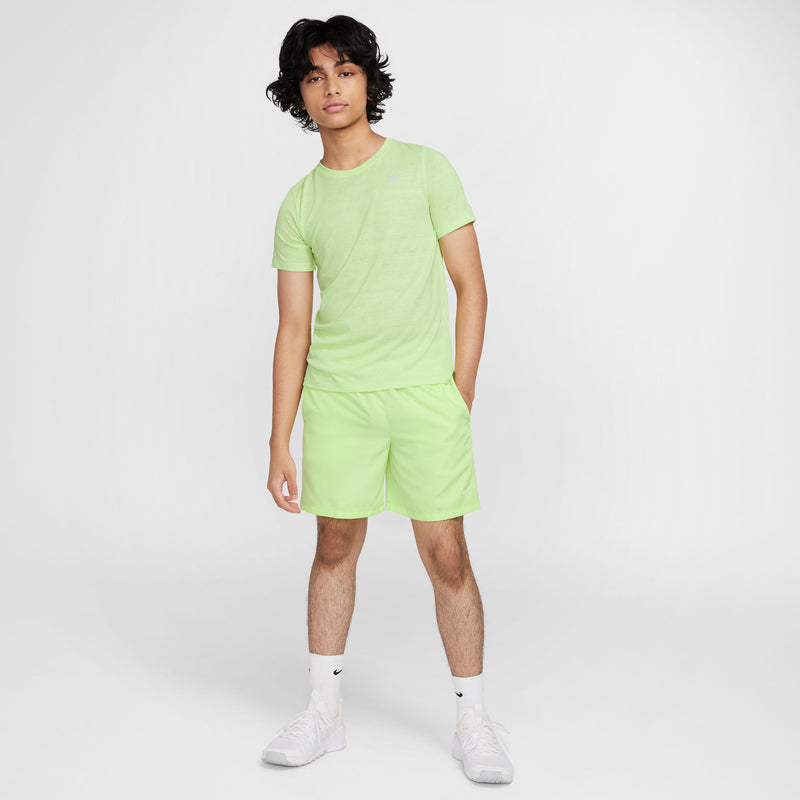 Boys'/Girls' Youth Nike Dri-FIT Multi+ Short - 736 - LIGHT LEMON TWIST