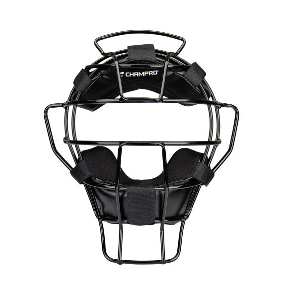 Champro Lightweight Umpire Mask - BLACK