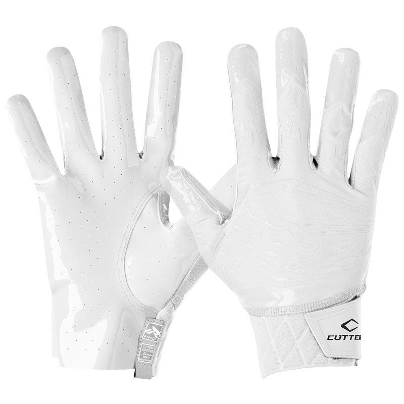 Cutters Rev Pro 5.0 Receiver Gloves - 90002WHT