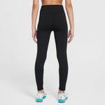 Girl's Nike Youth One High-Waisted Legging - 010 - BLACK