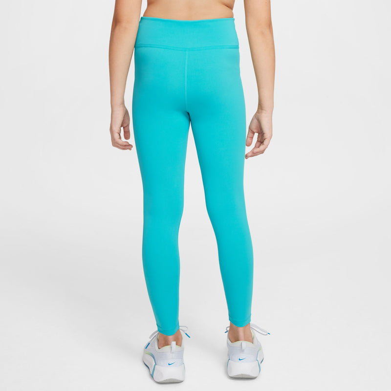 Girl's Nike Youth One High-Waisted Legging - 345 - DUSTY CACTUS