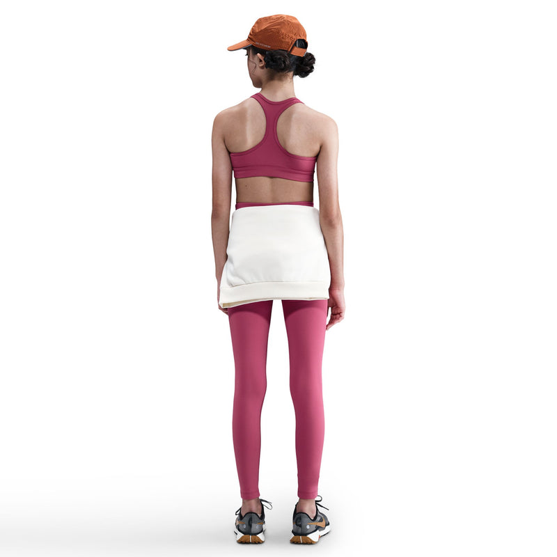 Girl's Nike Youth One High-Waisted Legging - 634 BEET