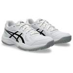 Girls' ASICS Youth Upcourt 6 Volleyball Shoes - 101 - WHITE/BLACK