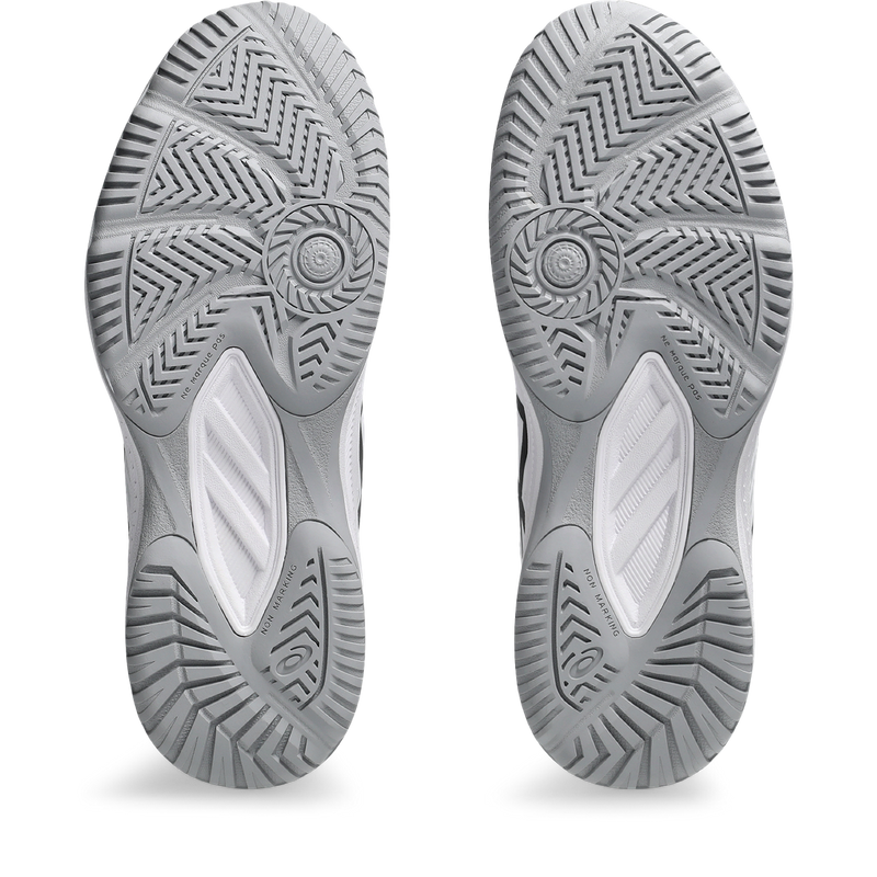 Girls' ASICS Youth Upcourt 6 Volleyball Shoes - 101 - WHITE/BLACK