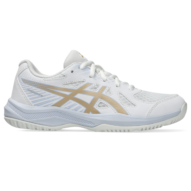 Girls' ASICS Youth Upcourt 6 Volleyball Shoes - 103W/CHA