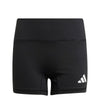 Girls' Adidas Youth 4" Volleyball Shorts - BLACK