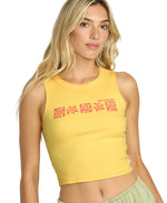 Girls' Billabong Fun Times Knit Crop Tank Top - YZNO-FRE