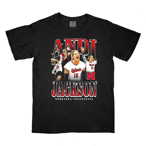 Girls'/Boys' Nebraska Huskers Youth Andi Jackson Retro T-Shirt