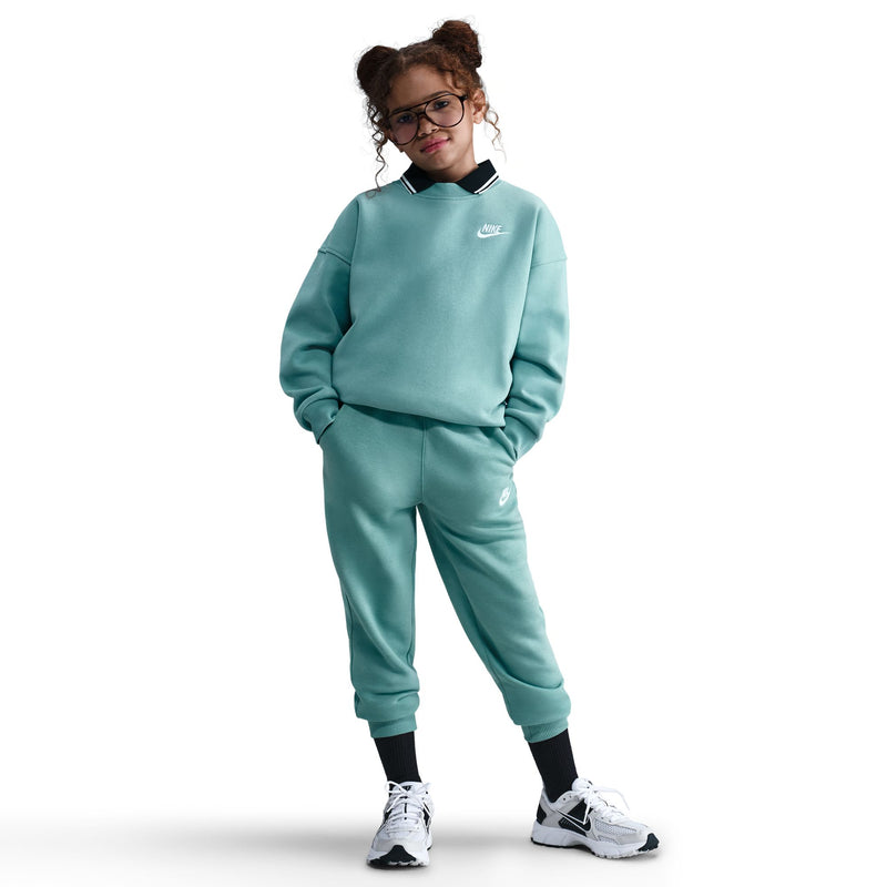Girls'/Boys' Nike Youth Club Fleece Oversized Sweatshirt - 017 - CANNON BLUE