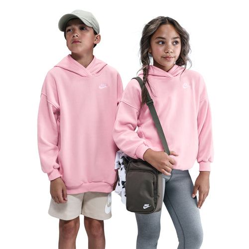 Girls'/Boys' Nike Youth NSW Club Fleece Hoodie - 690 - SOFT PINK