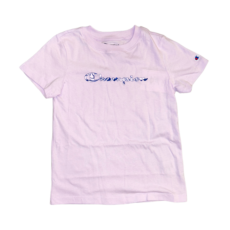 Girls' Champion Youth Classic T-Shirt - LAVENDER BOUQUET