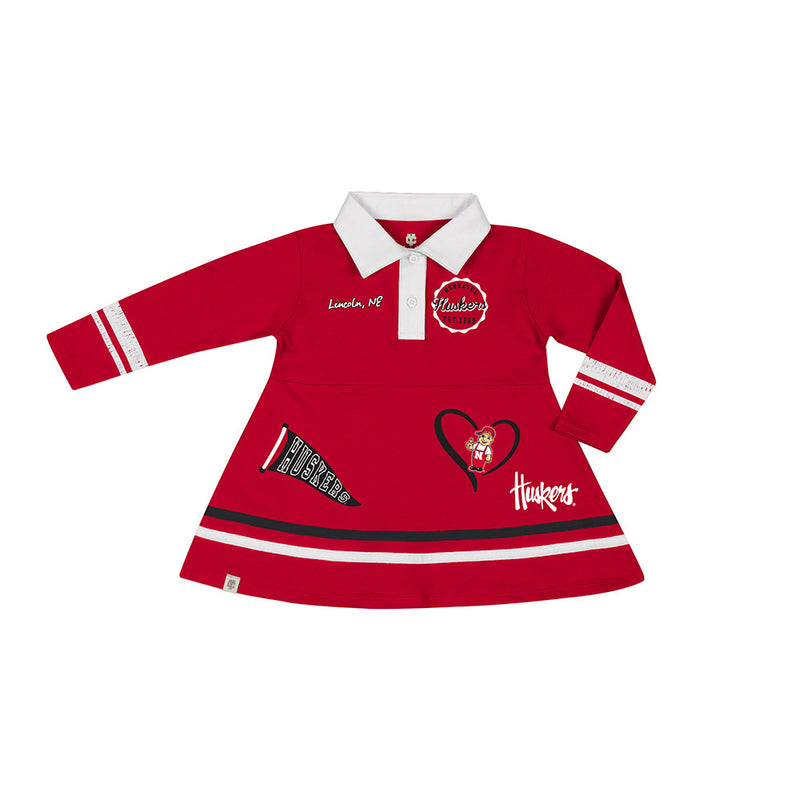 Girls' Nebraska Huskers Infant Homecoming Dress - NEBRASKA