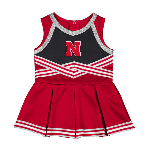 Girls' Nebraska Huskers Infant Lollipop Park Cheer Dress - NEBRASKA
