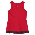Girls' Nebraska Huskers Toddler Cheer Captain Dress - RED