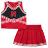 Girls' Nebraska Huskers Toddler Lollipop Park Cheer Set - NEBRASKA