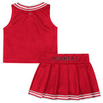 Girls' Nebraska Huskers Toddler Lollipop Park Cheer Set - NEBRASKA