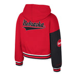 Girls' Nebraska Huskers Toddler Petals Letterman Jacket - NEBRASKA