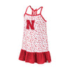 Girls' Nebraska Huskers Toddler Robin Floral Dress - NEBRASKA