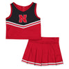 Girls' Nebraska Huskers Toddler Time For Recess Cheer Set - NEBRASKA