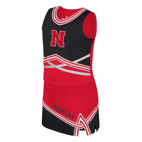 Girls' Nebraska Huskers Youth Lollipop Park Cheer Set - NEBRASKA